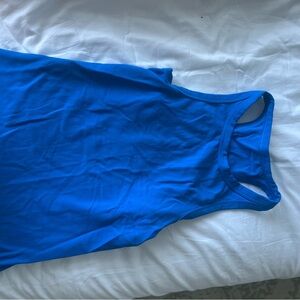 lululemon athletica Blue Racerback Tank Top